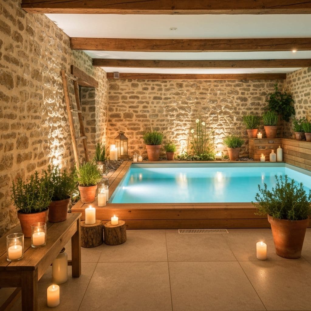 Intérieur spa en Bretagne